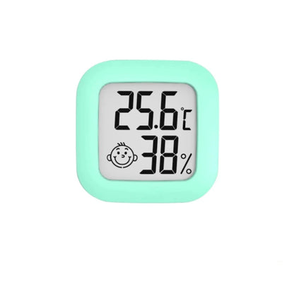 Inomhustermometer grön