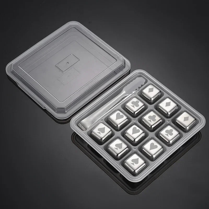 Iskuber metall silver