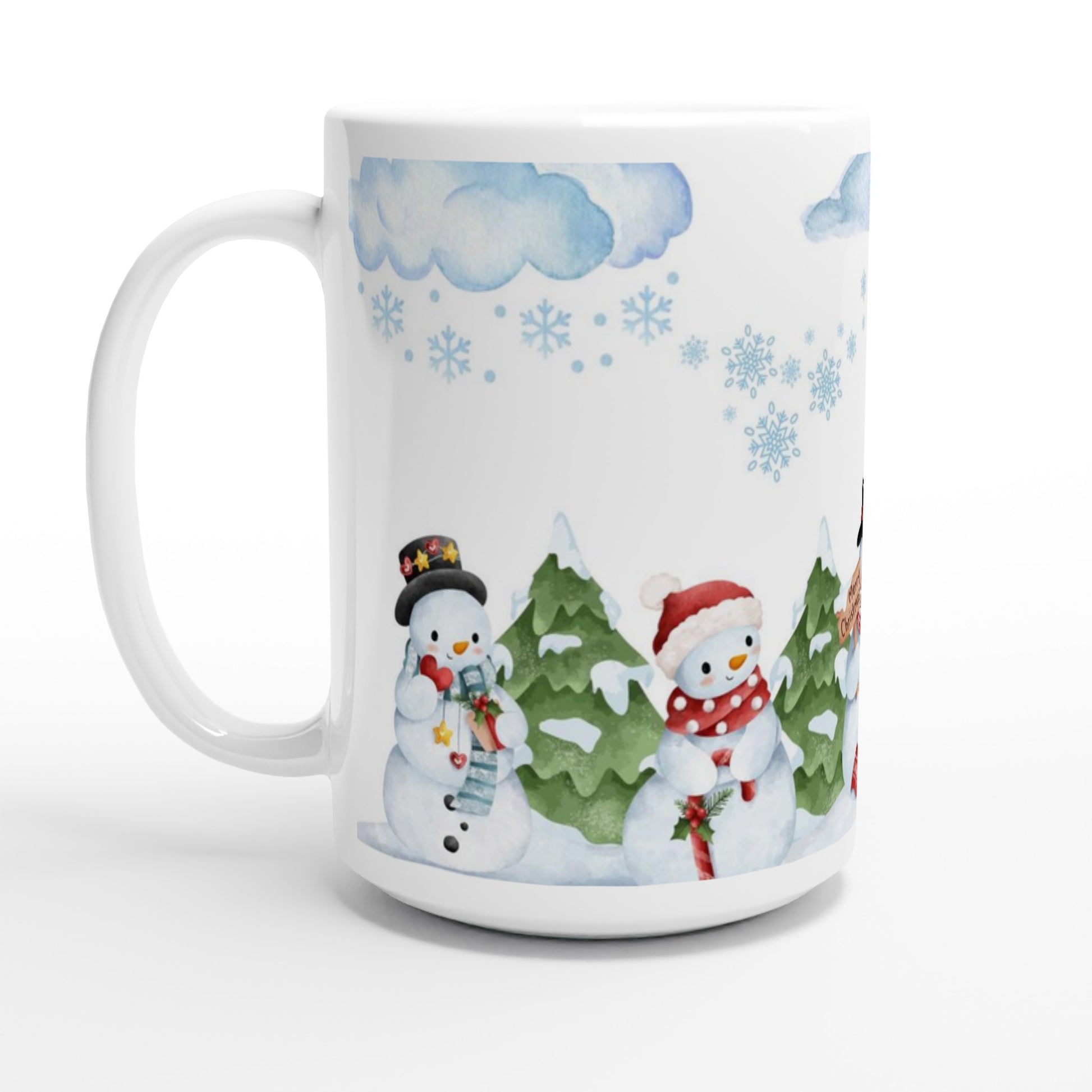 Julmugg snögubbsfest
