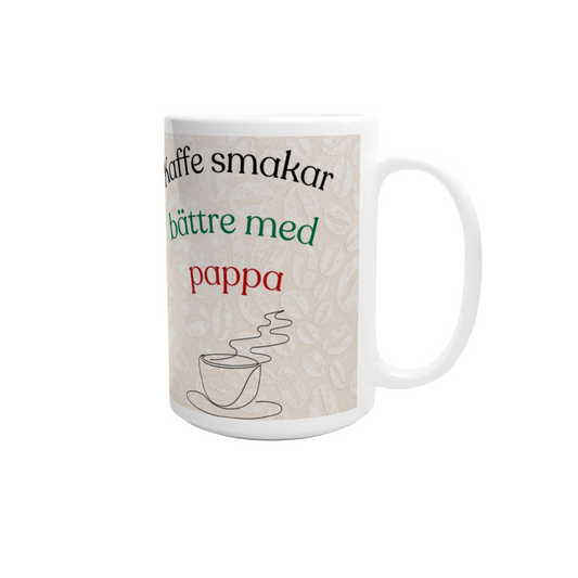 Kaffe med pappa mugg