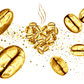 Kaffekopp guld