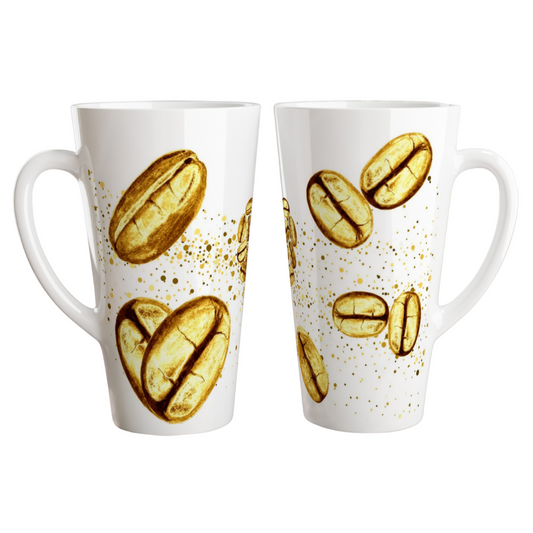Kaffekopp guld