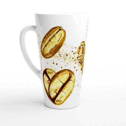 Kaffekopp guld