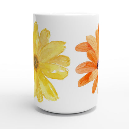 Kaffemugg blommig