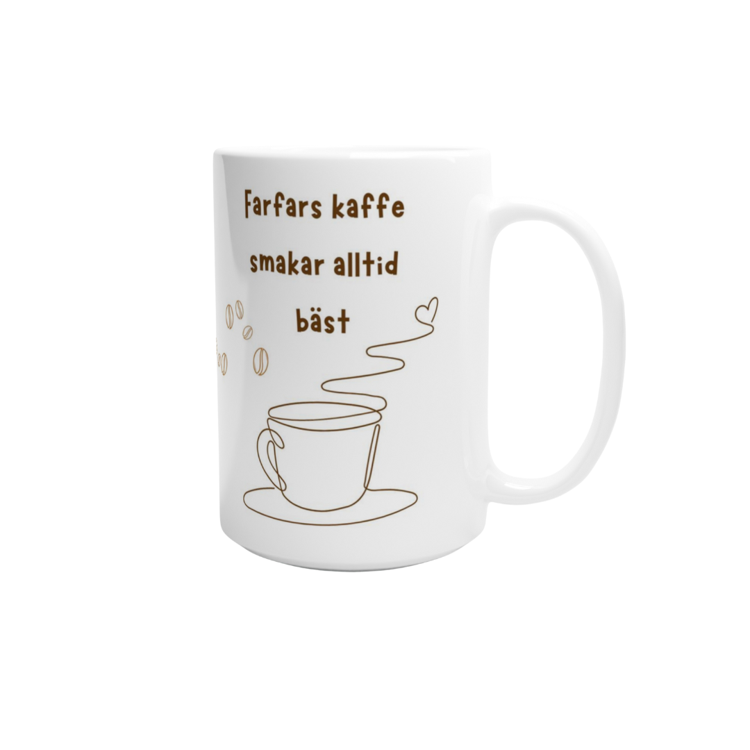 Kaffestund med farfar mugg