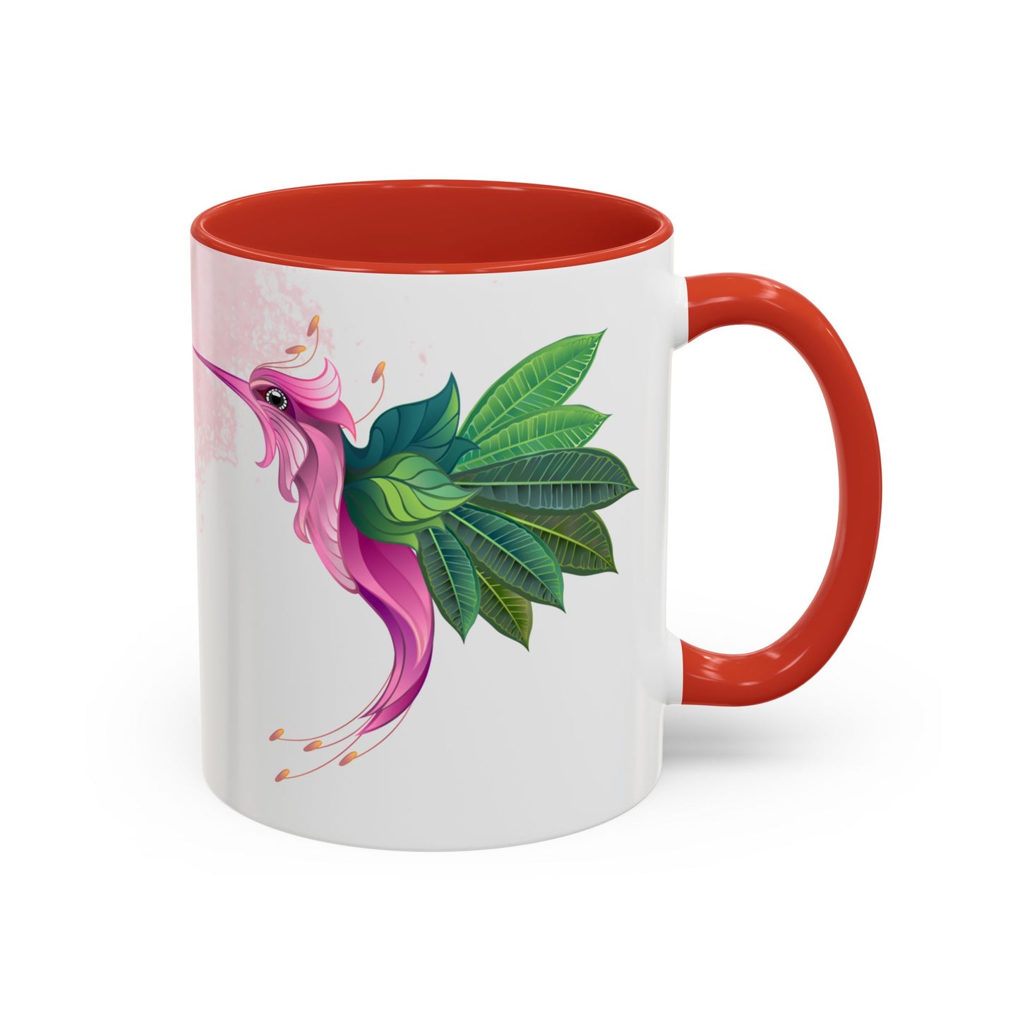 Kolibri mugg röd