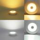 LED spotlight med fjärrkontroll 