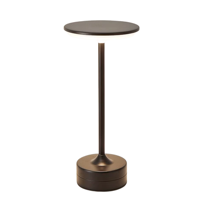 Liten bordslampa svart