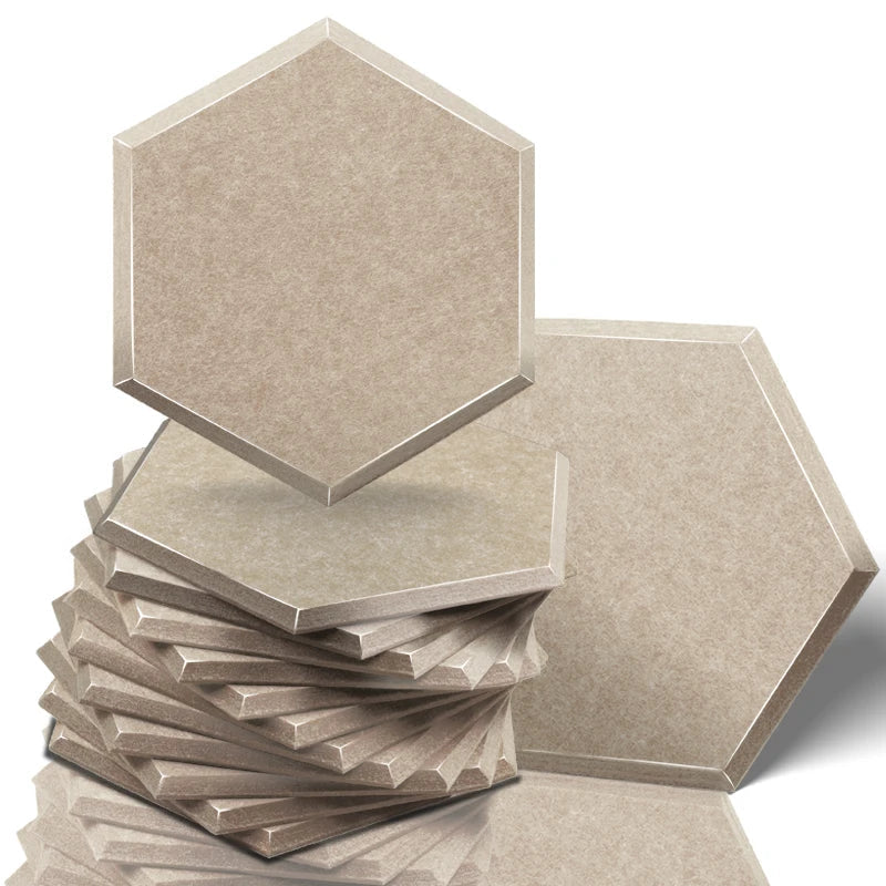 Ljuddämpande plattor biege