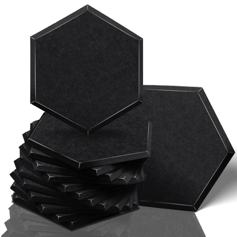 Ljuddämpande plattor hexagon