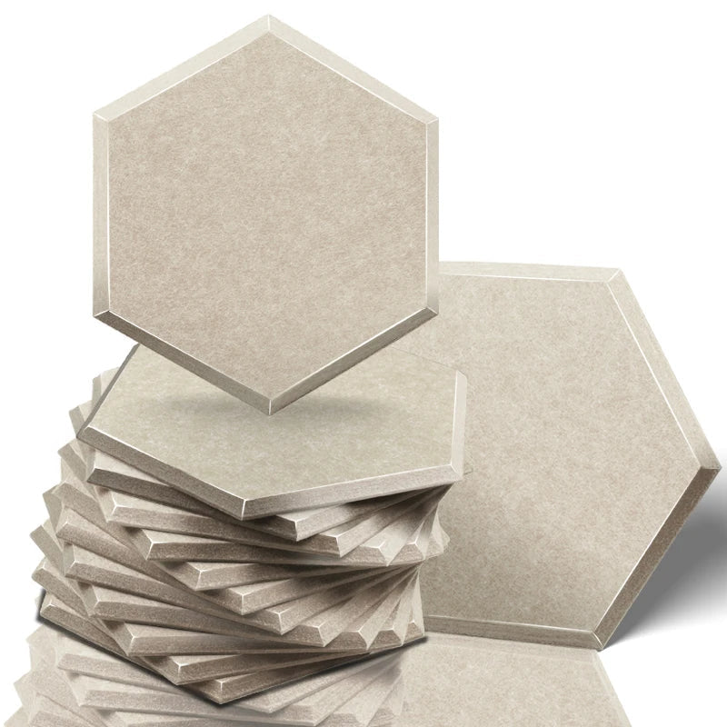 Ljuddämpande plattor lattefärg