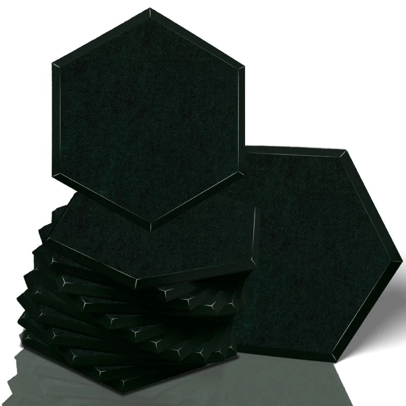 Ljuddämpande plattor mörkgröna