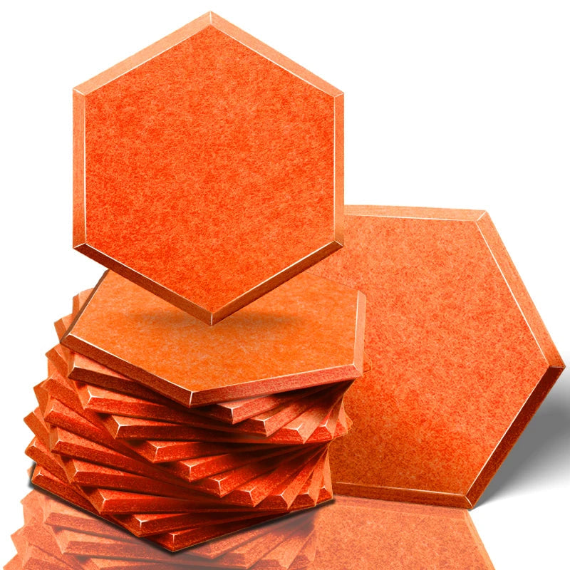 Ljuddämpande plattor orange