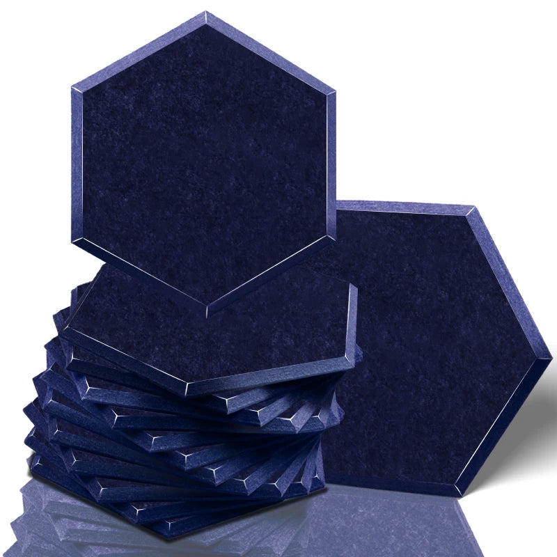 Ljuddämpande plattor turkos