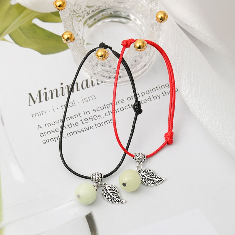 Lysande armband för par