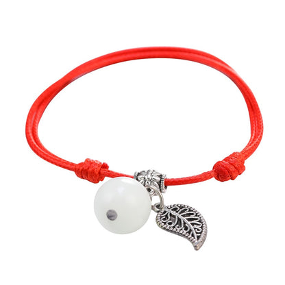 Lysande armband - röd
