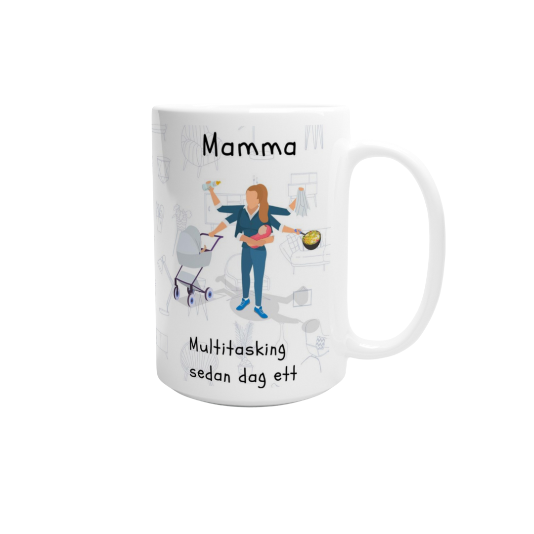Mamma mugg multitasking