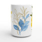 Mugg med blommor