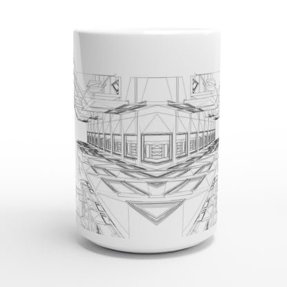 Mugg svart vitt