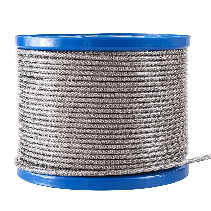 Plastbelagd stålvajer
