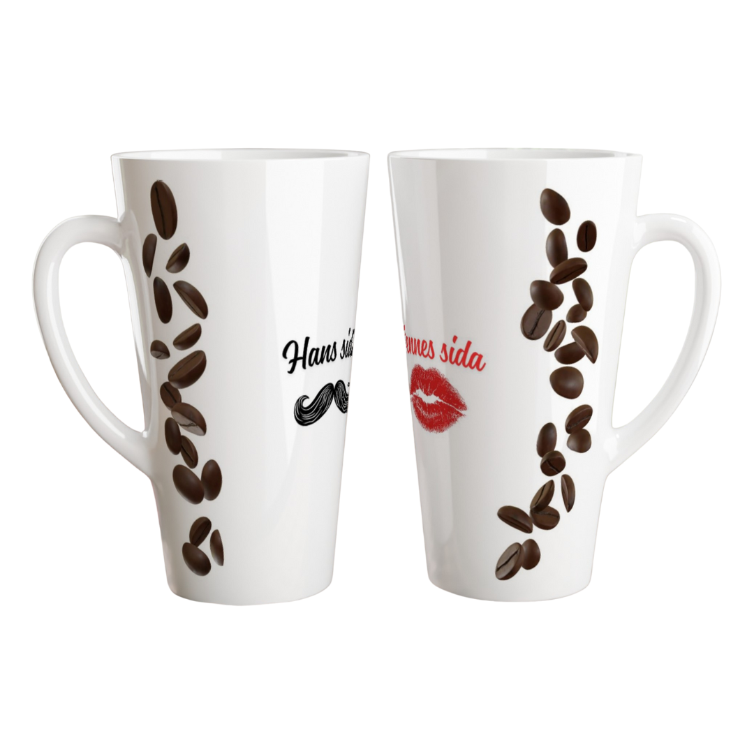 Roligt mugg couple