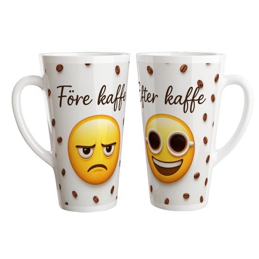 Roligt mugg emoji