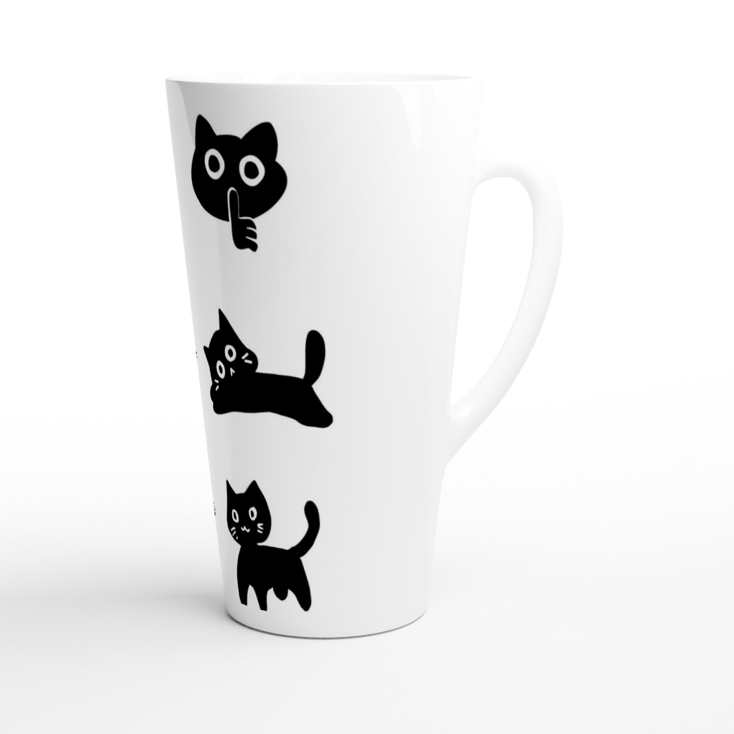 Roligt mugg katt