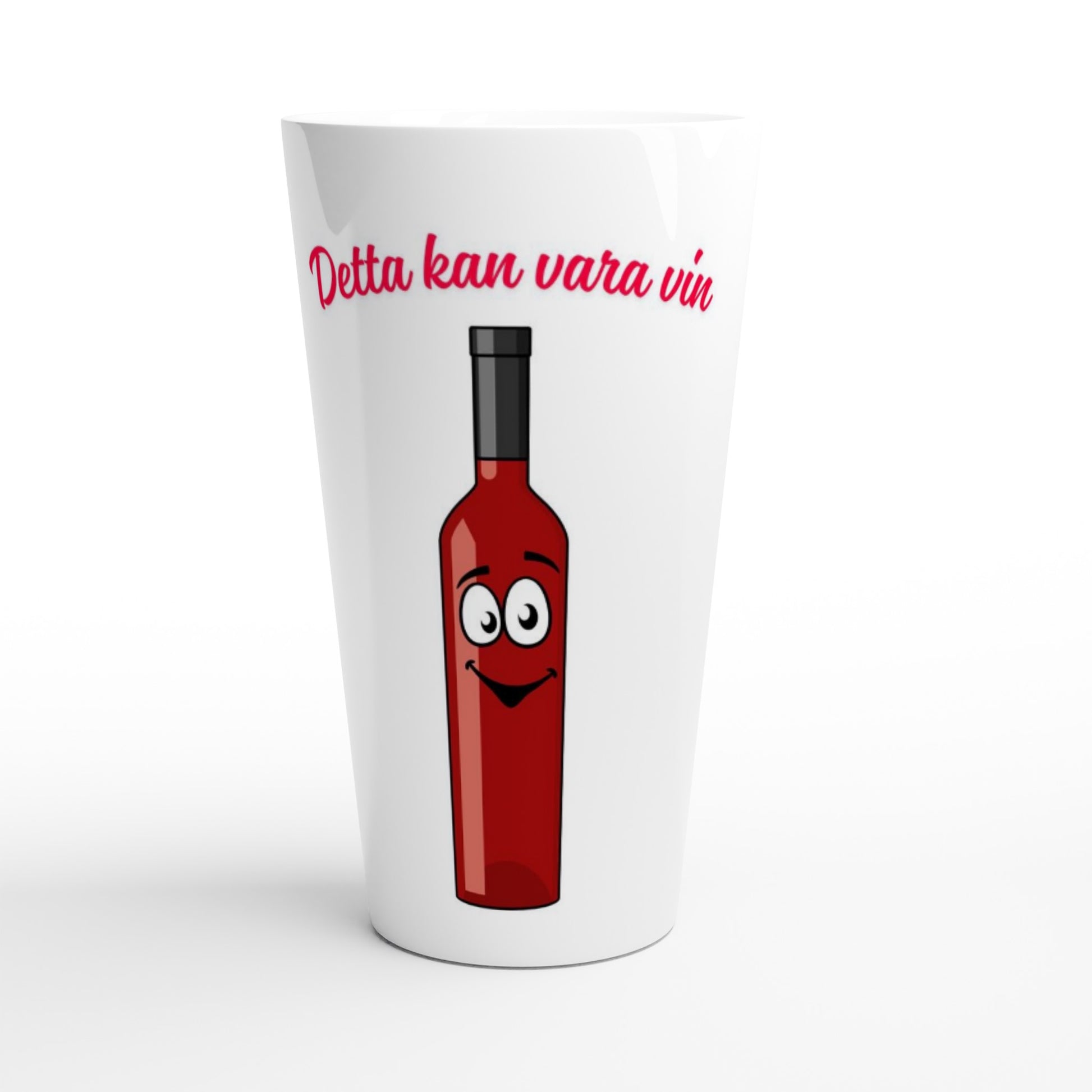 Roligt mugg vin