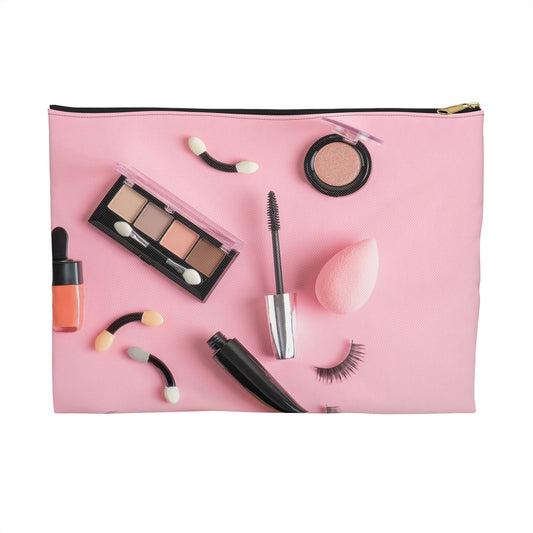 Rosaglans sminkväska