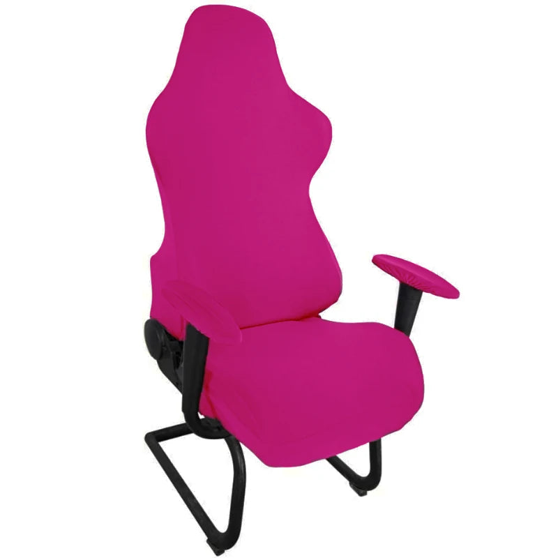 Överdrag stol - rosa