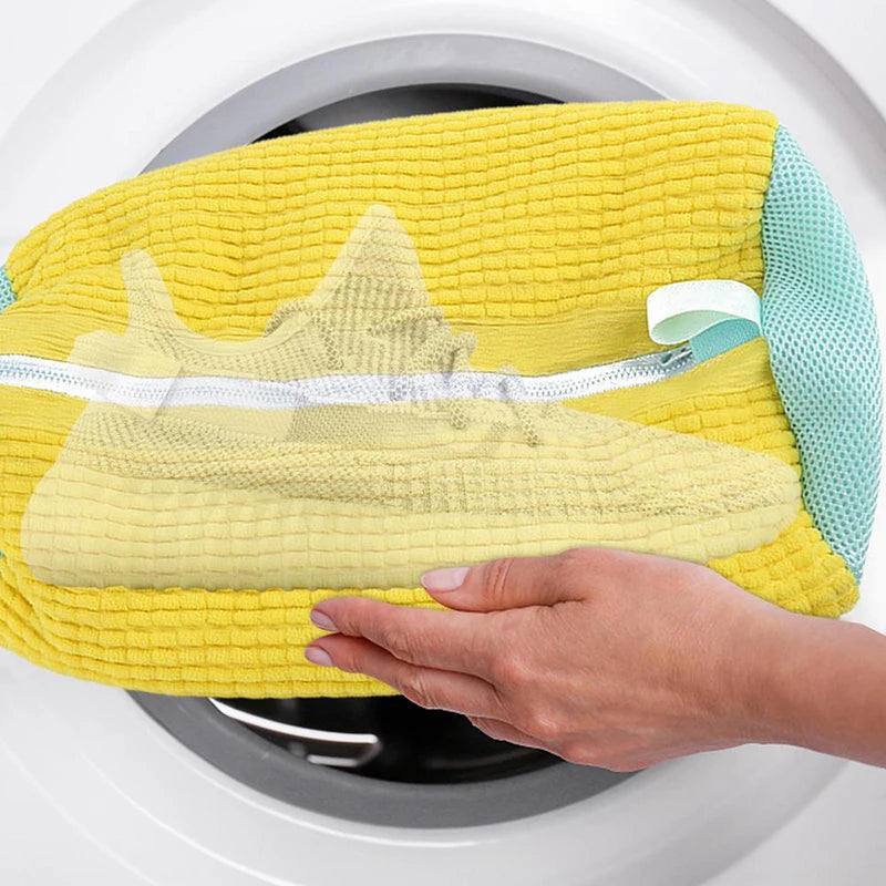 tvättpåse skor - tvätta dina skor i tvättmaskin 