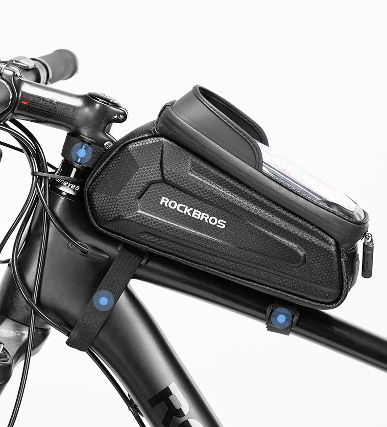 Cykelväska med Touch Screen - Skydda din smartphone och ägodelar på cykelturen.