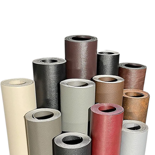 Självhäftande läder