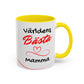 Världens bästa mamma mugg gul