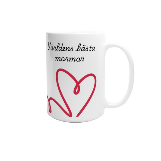 Världens bästa mormor mugg