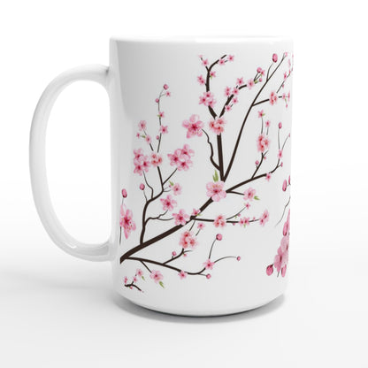 Blommig mugg