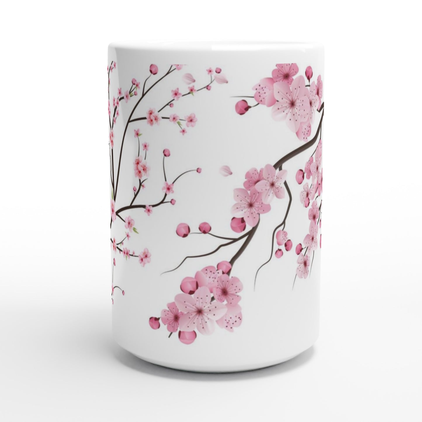 Blommig mugg