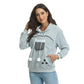 hoddie med katt ficka