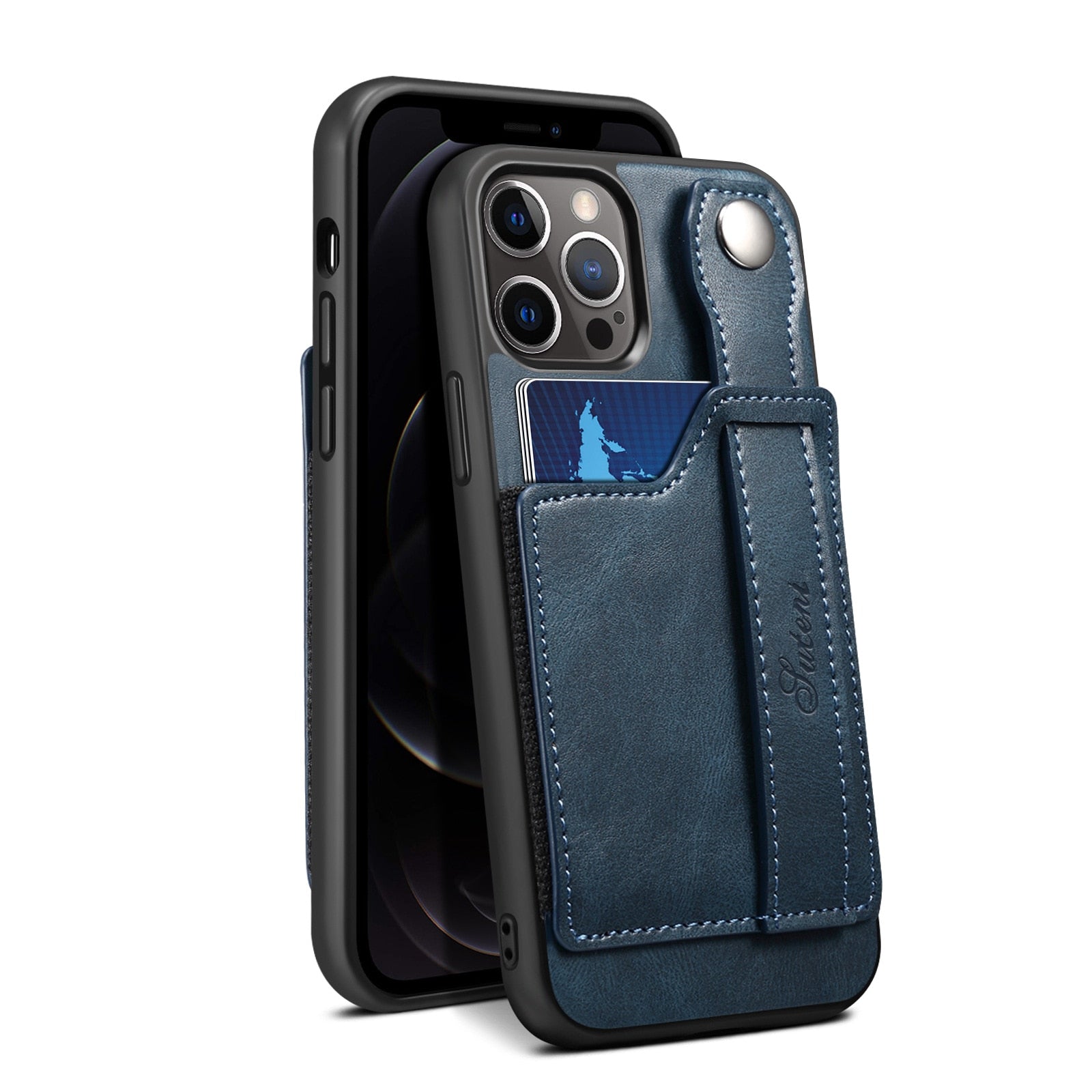 iPhone 15 Pro Max skal med korthållare