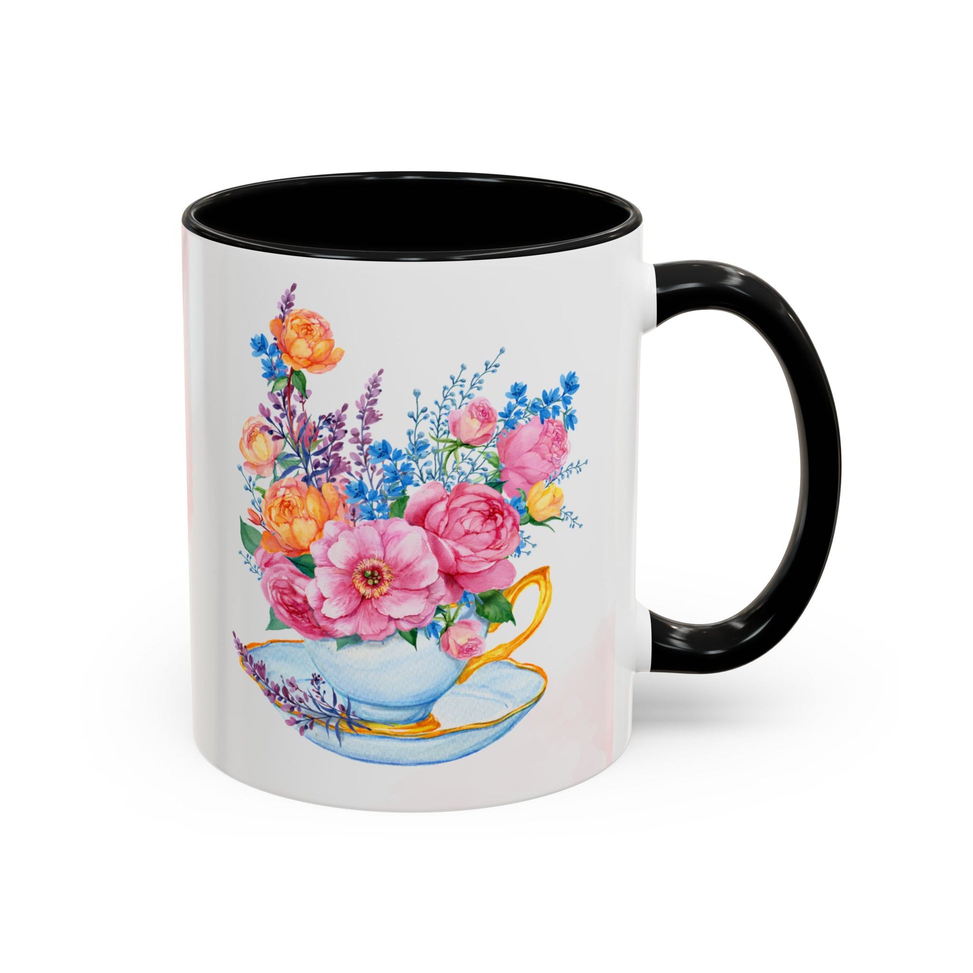 Mugg med blommor