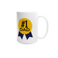 Nr 1 pappa mugg
