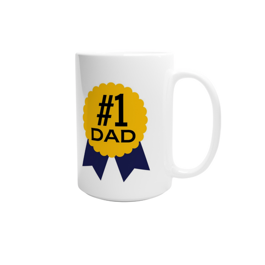 Nr 1 pappa mugg