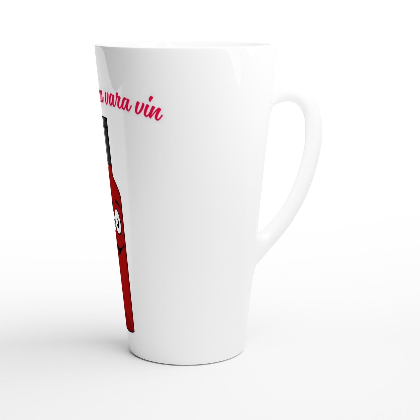 vitt mugg stor